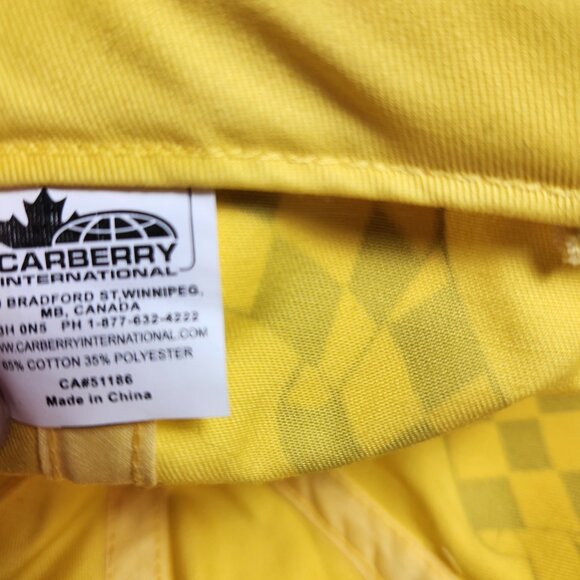 Pennzoil Racing Baseball Hat Mens Adjustable Buckle Closure New Yellow - Picture 7 of 7